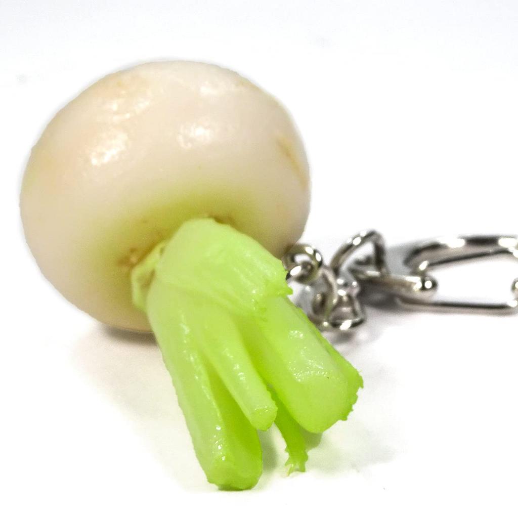 Food Sample Keychain Edible Turnip 331K [Coconut Accessories] -