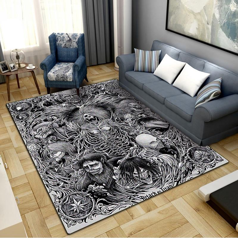 Attack Titan Carpet Rug for Living Room Bedroom Home Sofa Decoration,Kids Play Non-slip Floor Mat