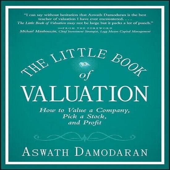 The Little Book Of Valuation How To Value A Company Paperback Book