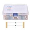 1/8W Resistance Film Resistor with Box 130 Values 2600pcs Resistor Assortment Set for DIY Projects and Experiments