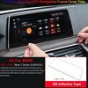 Stainless For BMW 5 Series G30 Car Console GPS Navigation Cover Trims 2021-2022