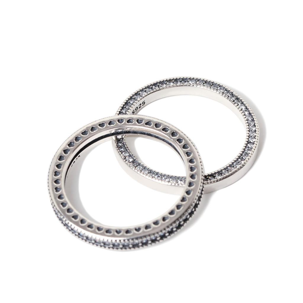 Mezmic Modern Vintage Jewelry Silver Ring