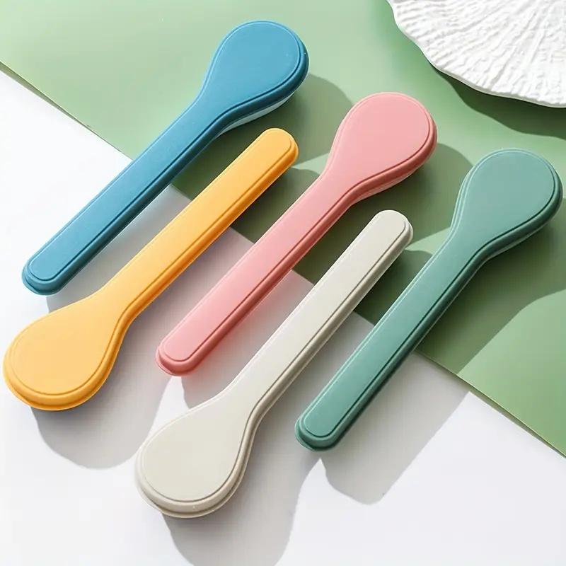 Portable Utensil Set: Stainless Steel Chopsticks, Spoon, Fork in Case for Travel, Students & Corporate Gifts