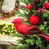 2Pcs Cardinal Clip On Christmas Tree Ornaments Artificial Red Birds Ornament for DIY Christmas Tree