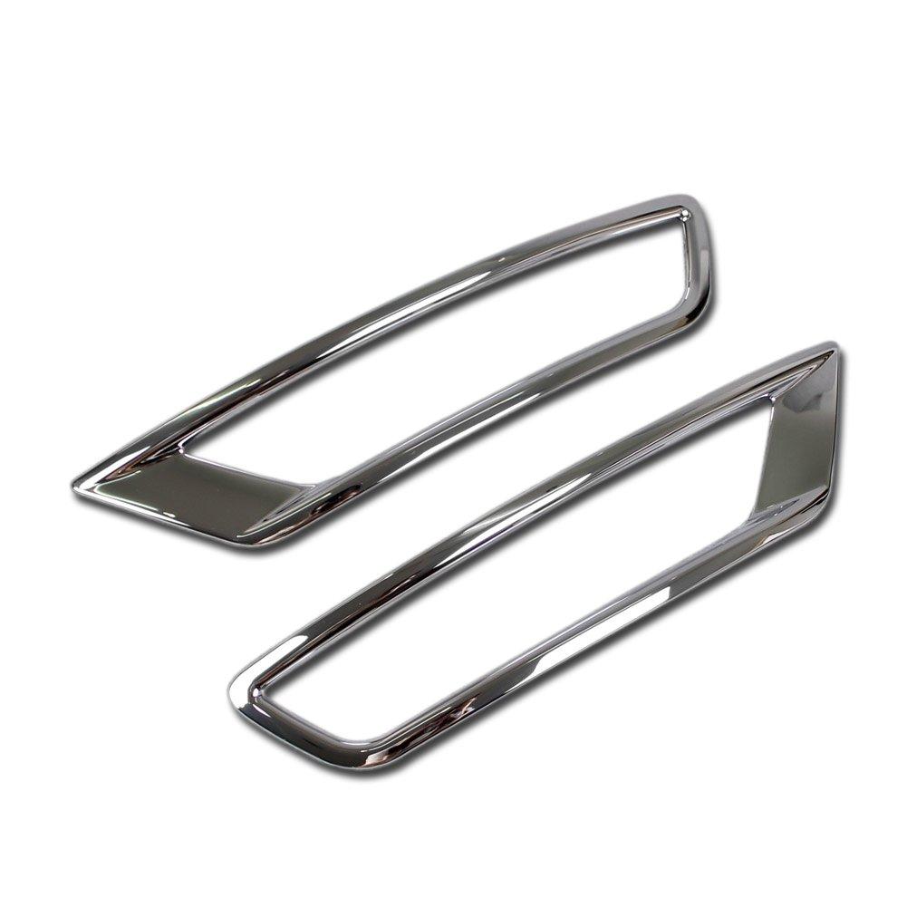RUIQ Chrome Rear Fog Lamp Garnish Bezel Cover for Mazda Specially Designed for the Mazda CX-8 (KG Series) - CX-8