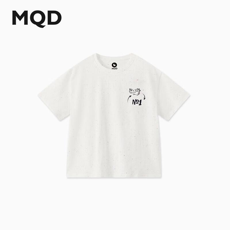 MQD Boys  Cartoon Academy Style Short Sleeve T-Shirt 140cm
