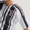 Adidas X Juventus Collaboration 25-26 Home Player Edition Comfortable Fitted Short Sleeve Football Shirt Men Tops Black White JJ4314