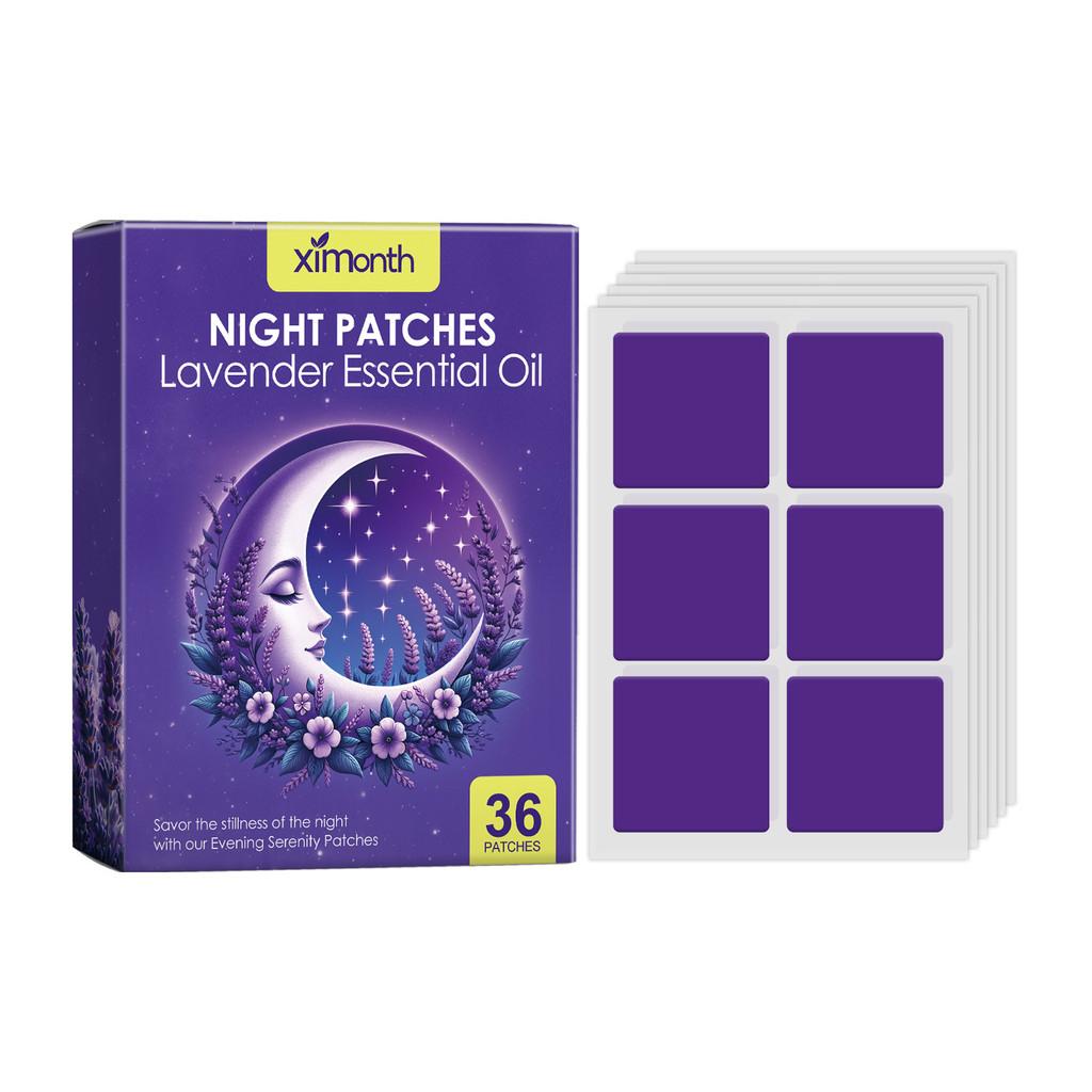 Relaxing Jasmine Lavender Citrus And Bluebell Sleep Patches For Enhanced Sleep Quality And Comfort 36 Pieces Oem Collection