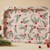 KITCHEN TRAY TABLE DECORATION RECTANGULAR FOR SERVING CARRYING 21x14x2