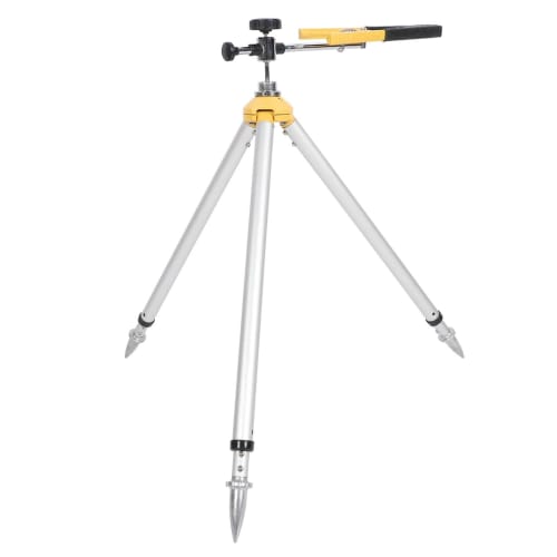 Total Station Prism Pole Support, Thickened Design for Convenient Use, Adjustable Tower Ruler Tripod Stability 62-88cm, Ground Survey Height 62-88cm