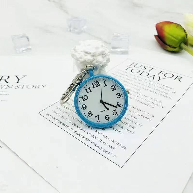 Keychain Watch Small Pocket Watch for Daily Carry