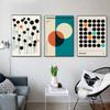 Abstract Geometric Wall Art Pictures Modern Dots Canvas Paintings Simple Posters and Prints for Interior Living Room Home Decor