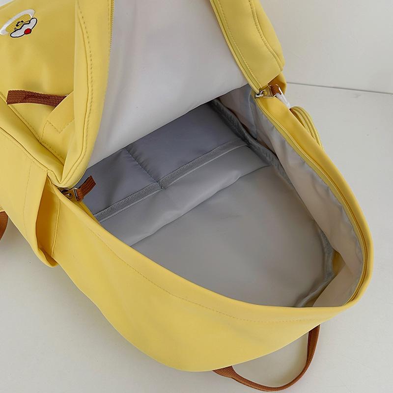 School bag for junior high school students, ultra-light and cute large-capacity school bag for leisure and travel, shoulder bag, niche and