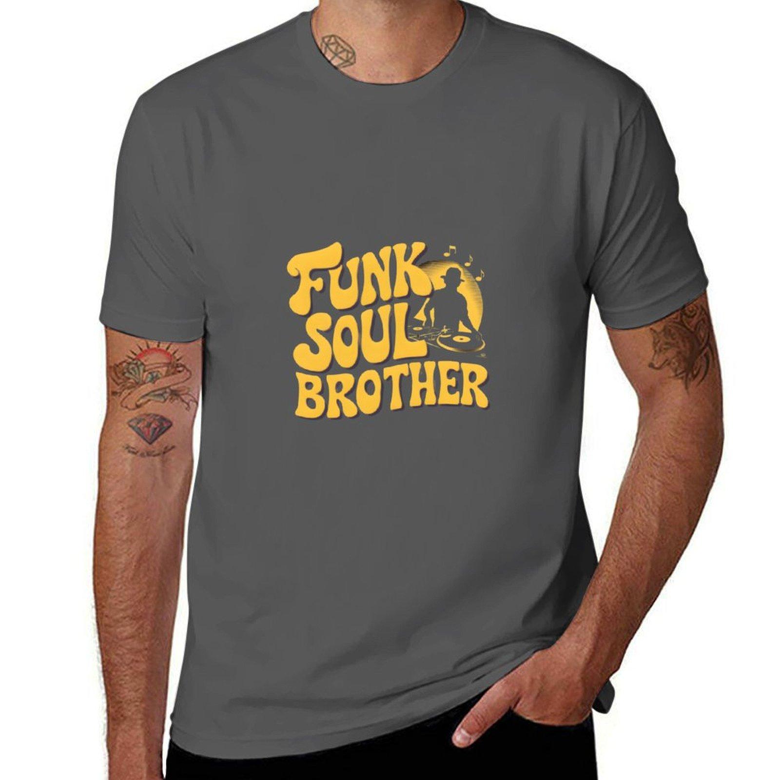 

Fatboy Slim Funk Soul Brother Футболка-триб ют вуличний одяг аніме вінтажна футболка чоловіча 4XL