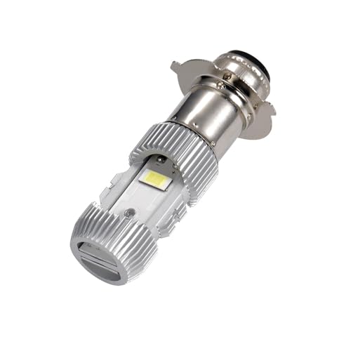 HADUDU LED Headlight Bulb Hi/Lo Switching 12V-85V/20W 6000K 2000lm (PH12 Equivalent) White