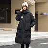 Női téli ruhák kapucnis, hosszú pehelykabát dzseki, párnázott kabát széldzseki parkok női kültéri használatra