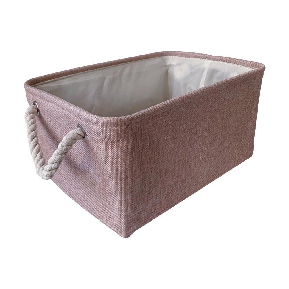 Decor for Shelves Fabric Storage Holder Manual Organizer Blue Home Baby