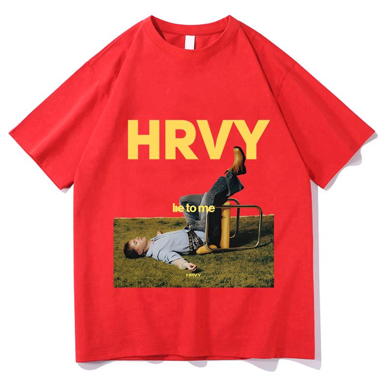 

HRVY Lie To Me 2026 T-Shirt Women Unisex Harajuku O-neck Casual Pure Cotton Fashion Casual Graphic TShirt Gift Aesthetic Streetwear S