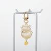Double-sided Little Cat Small Keychain Chinese Style Retro Lucky Keychain  Decoration