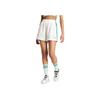 Adidas Originals Striped Mid-Rise Loose Casual Shorts Women Bottoms White JH0617