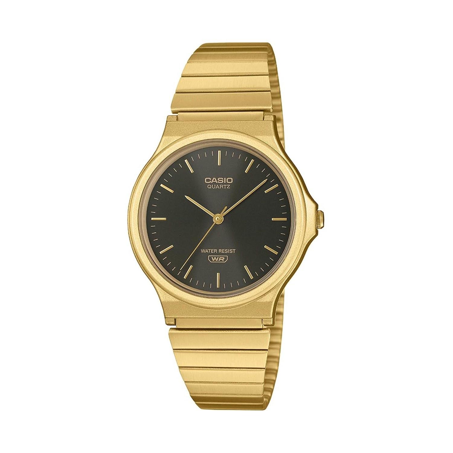 Casio wristwatch Collection MQ-24GA-1AJF mens black gold