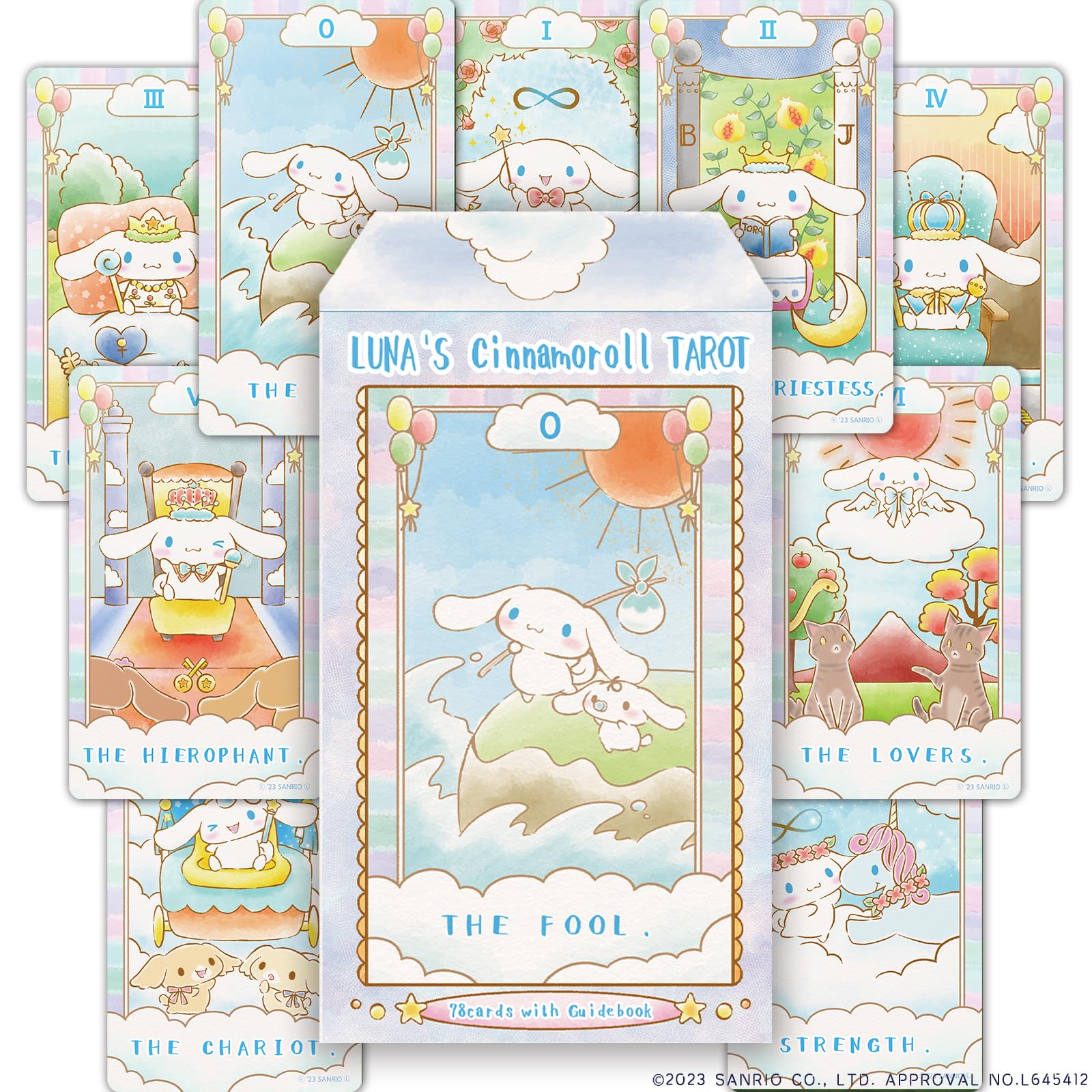 Таро Киннаморолл Карты Таро от Cinnamon [Sanrio] Луны -