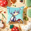 Game P-Puyo P-Pop F-Fever Anime Sig Pillow Case Plush Fabric Soft Double-Sided Printed Sofa Warm Winter Home Gift Cushion Cover