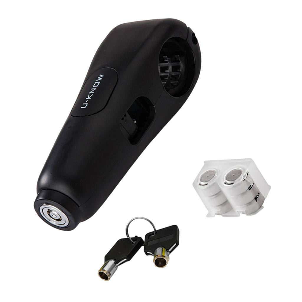 Motorcycles Lock Anti Theft for Motorbike Mopeds Scooters ATVs Dirt Bike Use on Grips Brake Handlebar