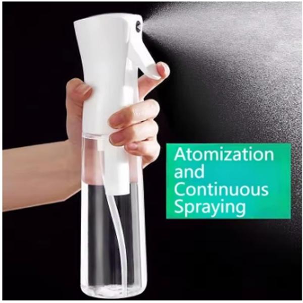 Kontinuierliche Feinsprühflasche – Hochdruck-Nachfüllbarer Zerstäuber für Haare, Gesicht & Make-up Fixierung
