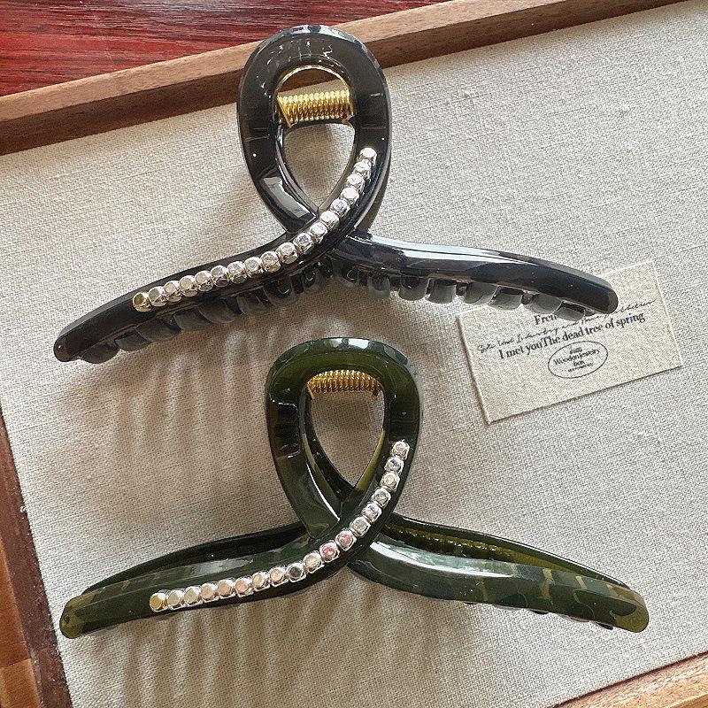 Korean Versatile Alloy Claw Hair Clip for Simple Updo