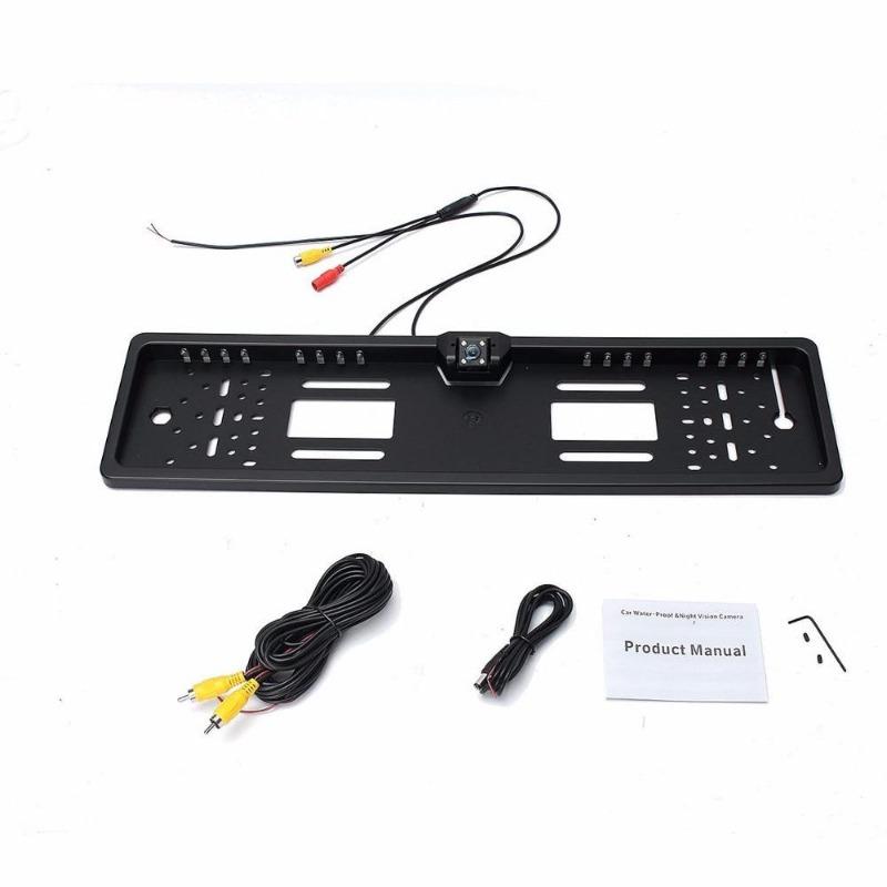 

Автомобильная камера заднего вида, европейская автомобильная рамка номерного знака, водонепроницаемая автомобильная камера заднего вида чёрный