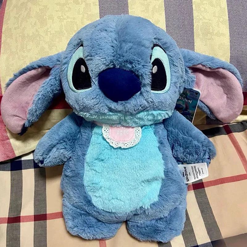 Aoger Disney Stitch Anime Iarnă Extra Mare Pluș Sticlă Apă Caldă Femei Acasă Umplere cu Apă Încălzitor Mâini Cadou Sărbători Fată