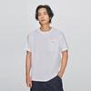 Comfortable Round Neck Pocket Design Small Embroidery Logo Short Sleeve T-Shirt Men Tops White LMT0101613RX00FK14000