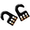 1 Pair of Alloy Windsurf Rigging Pulley Hooks with 3 Rollers - Supplies Parts Windsurfing Equipment