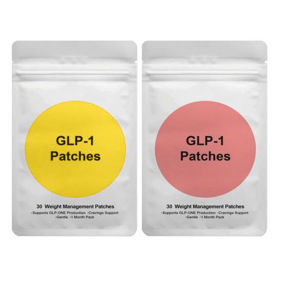 30Pcs/Pack Dopamine Patches Daily Mental Wellness Vegan Mood Motivation Support Patches Natural Wormwood GLP-1 Weight Management Fat Patches
