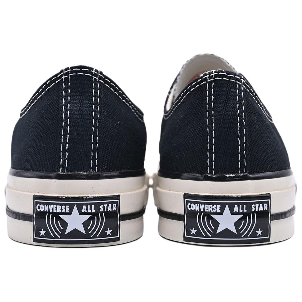 Converse Chuck 70 X Comfortable Sports Low Top Canvas Shoes Unisex sneaker Black A24228C