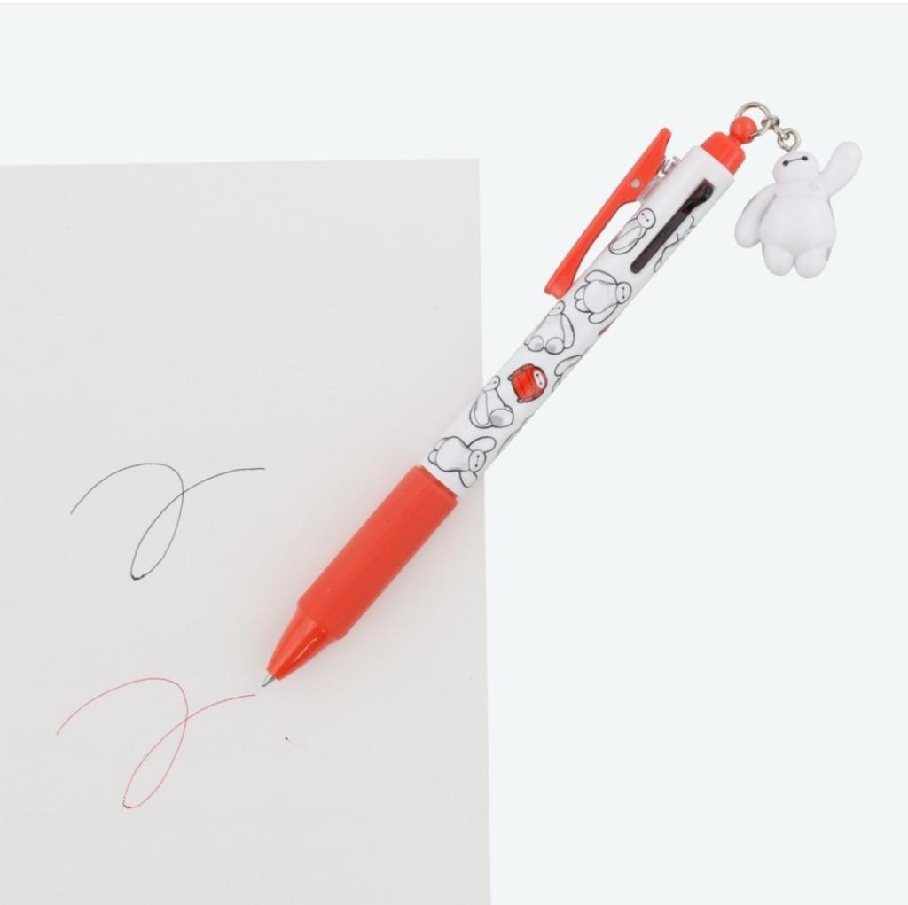 Big Hero 6 2-Color Ballpoint Pen with Charm, Stationery, Disneyland, Tokyo Disney Resort, TDR