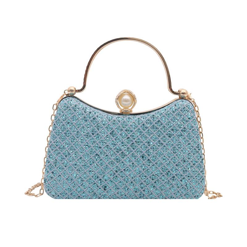 new chain bag, dinner cheongsam handbag bag, shoulder messenger bag, high-end sense, small fragrant temperament