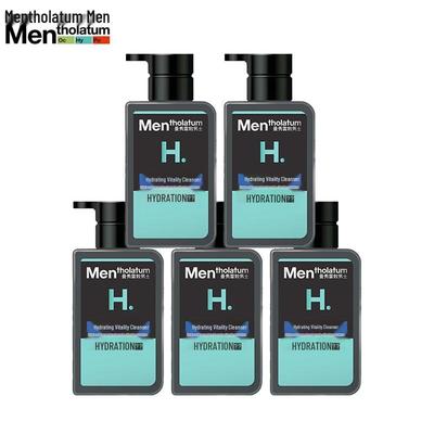 Mentholatum Feuchtigkeitsspendender Gesichtsreiniger für Männer (5 x 150ml)