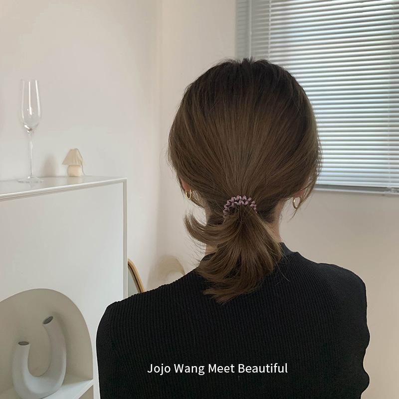 Translucent Crystal Phone Lanyards, Hair Lanyards, High School Girls' Elastic Hair Ties, Rubber Bands, Headbands, and Elegant Hair Bands