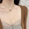 Elegant Diamond-Studded Pearl Wave Necklace: Exquisite, Versatile Niche Design