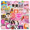 50 New Products Girl Boss Cute Style Girl Personality DIY Decorative Stickers Waterproof Gum Stickers