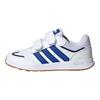 adidas Tensaurs Switch Cf Comfortable Durable Low Top Casual Shoes Kids Sneakers White Royal-Blue Dark-Blue JH9255