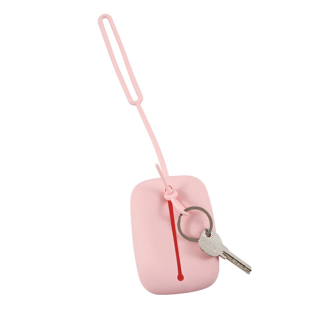 Intelligent Multifunctional Hasp Style Silicone Pouch Accessories Key Holder Case Card Bag