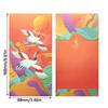 8PCS New Multicolor Red Envelope Bag Blessing Cartoon Pattern Red Packet Retro Style Crane Magpie Lucky Pocket Chinese New Year