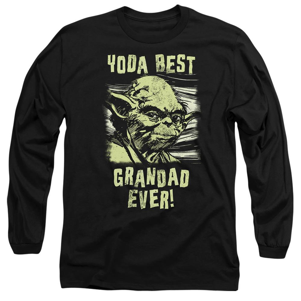 Star Wars Unisex Adult Yoda Best Grandad Comic T-Shirt