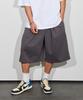 BATTRACT 4-Tuck Balloon Fit Bermuda Triangle Pants_Charcoal