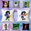 JJoel GGuerra Ena Anime Berühmtheit Merchandise AllMatch Bedruckte Kissenhülle Sofa Auto Büro Zimmer Dekoration Schutz