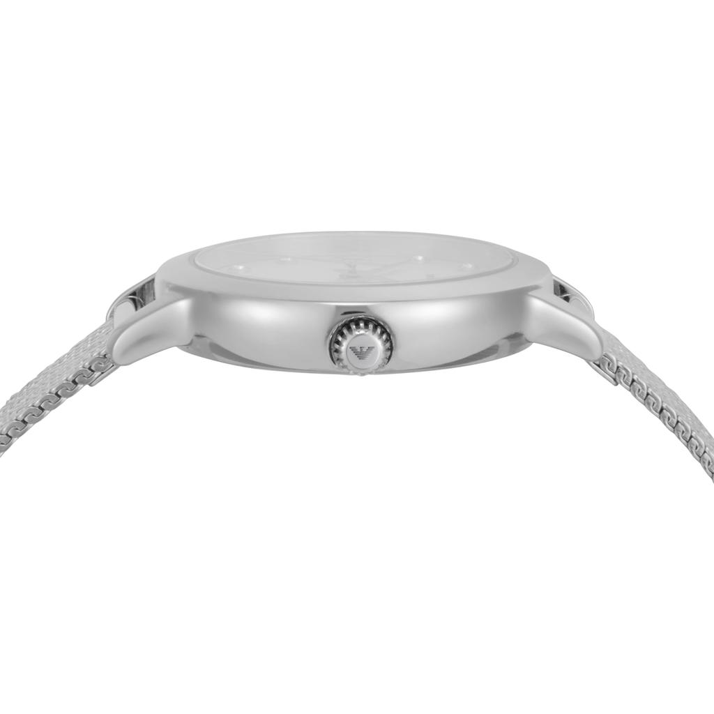 Emporio Armani NA AR11584 Silberne Uhr Damen