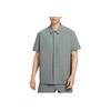 Dri-Fit 24.7 Perfect Stretch Modă Casual Simplă Culoare Solidă Cămașă cu Mânecă Scurtă Cămăși Bărbați HQ6959-084